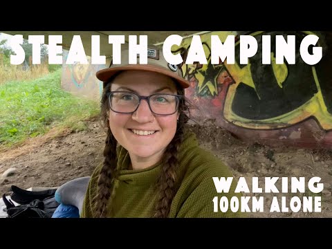Walking 100km ALONE to Clear my Mind || STEALTH CAMPING