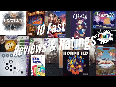 10 Reviews & Ratings: Nidavellir, Robin of Loxley, Mystic Market, and More