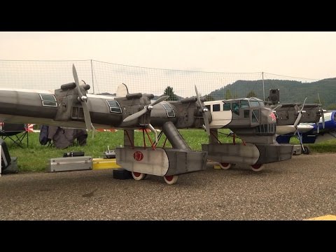 Kalinin K-7 Калинин К-7 huge RC Model Airplane scratch built