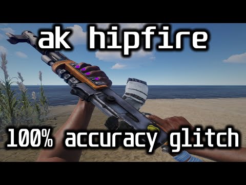 Rust | AK HIP FIRE 100% ACCURACY GLITCH