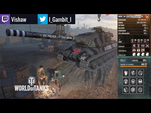 Andre The Giant: 9k Damage: WoT Console - World of Tanks Console
