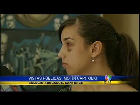 Entrevista con Estudiante Golpeada por Policias en el Capitolio