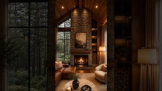 A Beautiful Modern Cabin Hidden in the Pine Forest #tinyhouse  #tinyhome