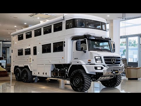 This 2026 Mercedes Zetros 6×6 Double Decker RV Is Pure Luxury Insanity