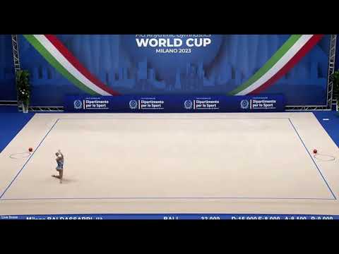 Sofia Raffaeli ITA Ball AA WC MILANO 2023