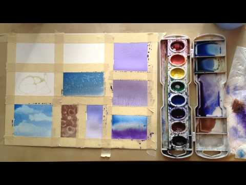 13 must know watercolor painting techniques by mr otter art studio