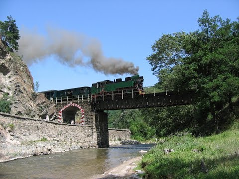 Lokomotiva 609.76 se zvláštním vlakem ze Septemvri do Velingradu