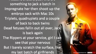 50 Cent Psycho (Lyrics) Ft Eminem