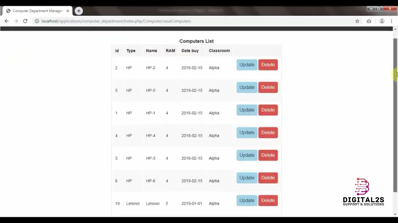 PHP MVC 🖥️ Computer Department 🖥️  (source code github)