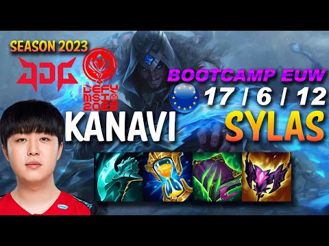 JDG Kanavi SYLAS vs NIDALEE Jungle - BOOTCAMP EUW Ranked - MSI 2023