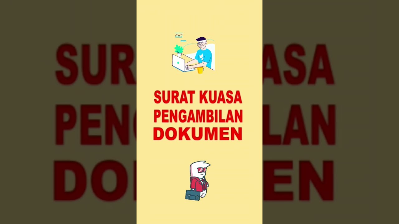 Contoh Surat Kuasa Pengambilan Dokumen #shorts