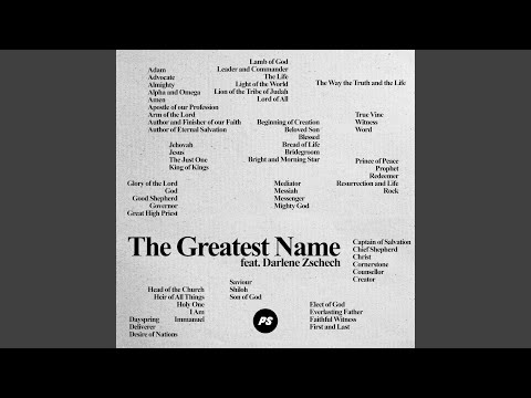 The Greatest Name (feat. Darlene Zschech)