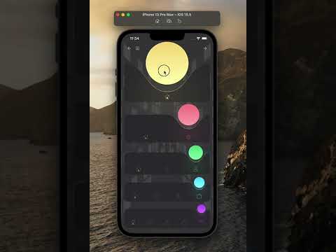 SwiftUI 2.0 Custom tab bar iOS Bezier curves
