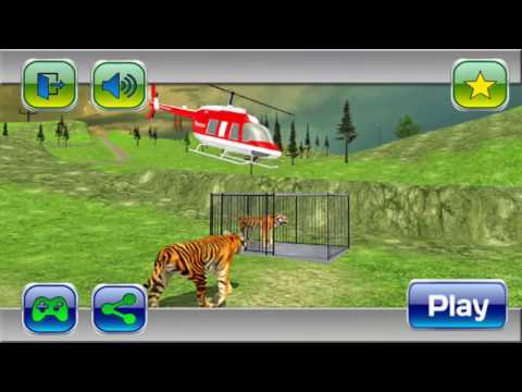 Zoo Animal Transport: Heli Video