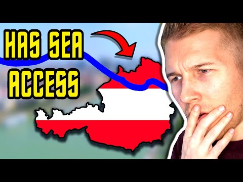 Which Countries Are NOT Actually Landlocked?!