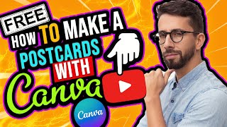 How to Make PostCards With Canva Toturial - Make Money Online
