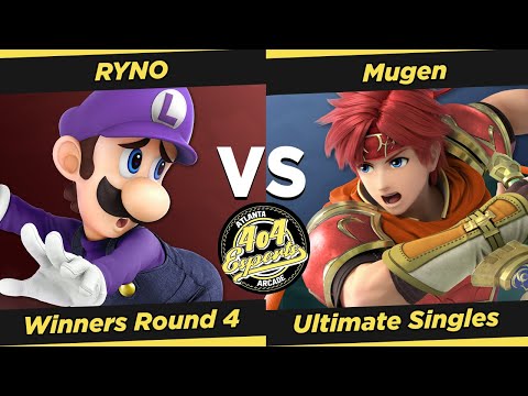 SSBU - 4o4 Smash Night 13 - RYNO (Luigi) vs Mugen (Roy) - Winners Round 4