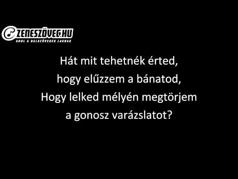 Halász Judit - Mit tehetnék érted (dalszöveg - lyrics video)