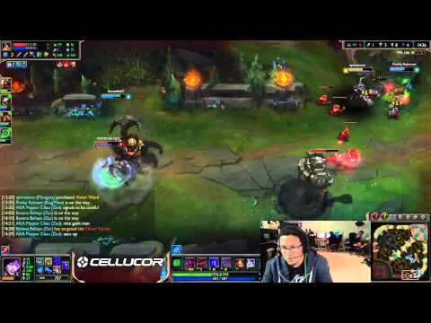 Aphromoo + Pretty Raheem - Morg/Kog'Maw vs Sivir/Brand - Bot - Full Game #2