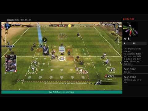 Blood Bowl 2. Undead vs Goblins