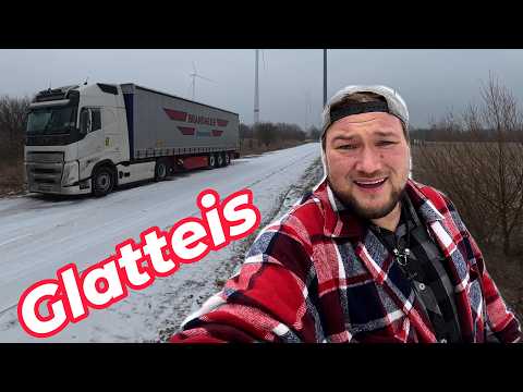 Glatteis auf der A2. Was für eine fahrt! Komm ich dadurch zu spät?