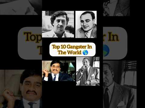 Top 10 Gangster In The World 😳 | Pablo Escobar 😳 | Al Capone 😨 | #shorts #gangster #pablo #cartel