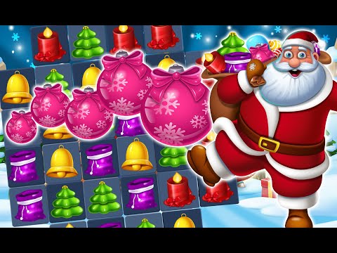 Candy Christmas Match 3 Video
