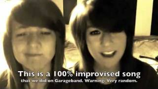 &#39;HeHe, HeHe&#39;- Above All That Is Random 1 - Sarah &amp; Christina Grimmie