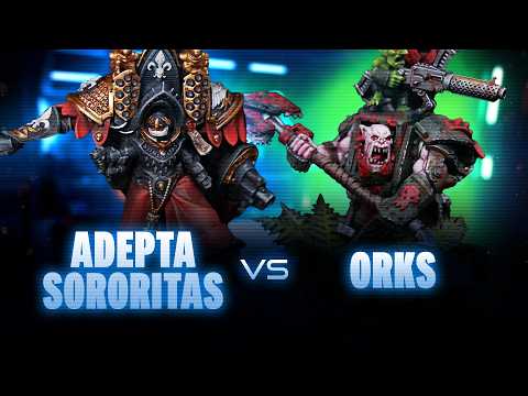 Adepta Sororitas vs Orks Competitive Battle Report
