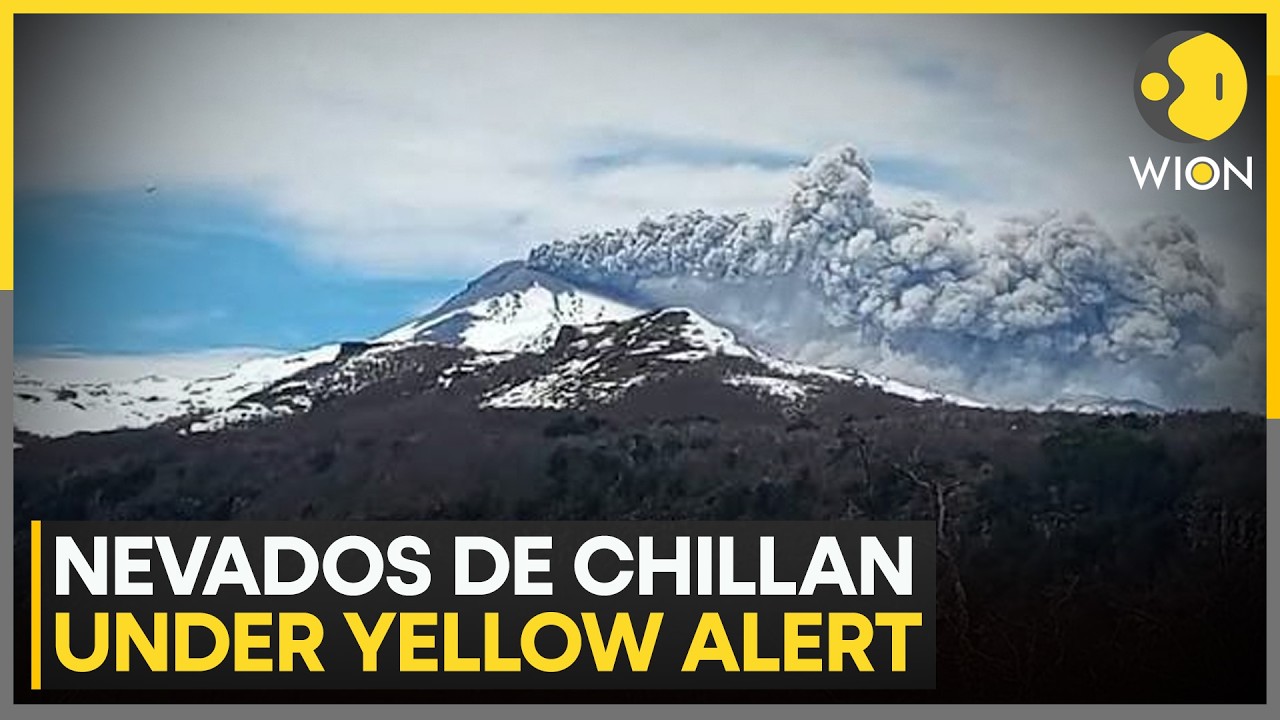Volcanic Pulse Rocks Chile's Nevados De Chillan | WION News