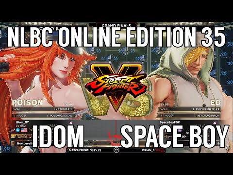 Street Fighter V Grand Final - iDom vs Space Boy @ NLBC Online Edition #35