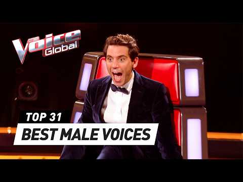 One Hour of the GREATEST Blind Auditions by MEN on The Voice