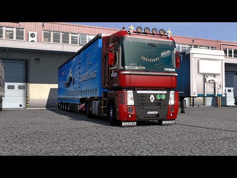 ETS2 1.27 "Drumuri Europene" Toulouse(F) - Nantes(F) ProMod 2.16 - Renault Magnum