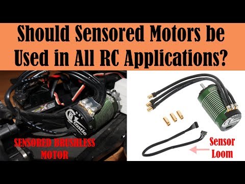 Applications of Sensored vs Sensorless Brushless Motors