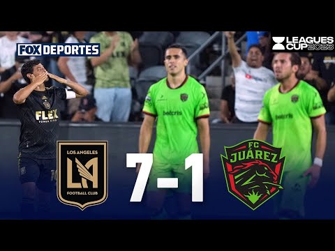 LAFC 7-1 FC Juárez | HIGHLIGHTS | Dieciseisavos de final | Leagues Cup