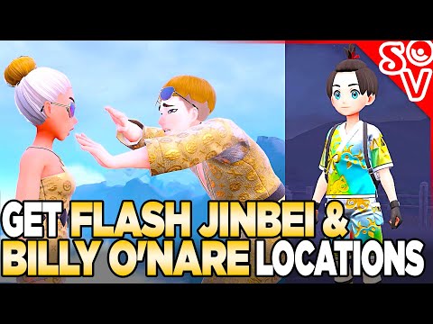 Billy and O'Nare Locations & How to get Flash Jinbei in Scarlet & Violet DLC Teal Mask