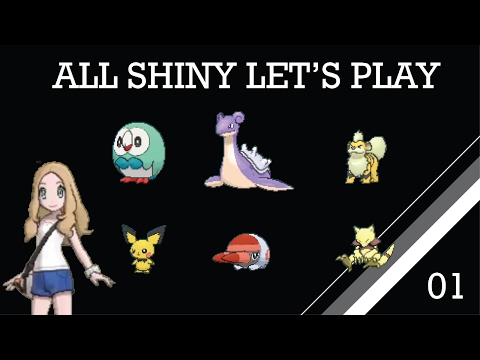 The All Shiny Let's Play of Pokemon Moon - Episode 1