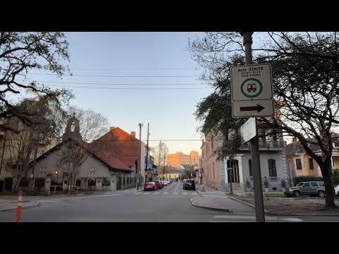 Walking in the French quarter. Chartres