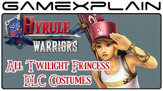 Hyrule Warriors -  All Twilight Princess DLC Costumes (Wii U)