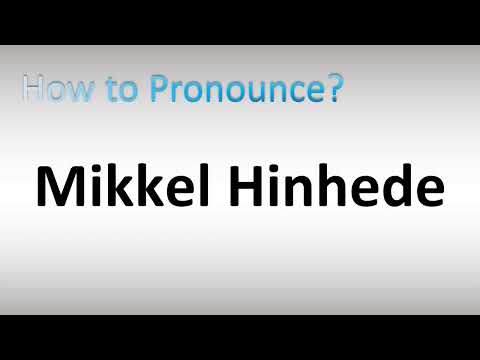 How to Pronounce Mikkel Hinhede (Danish)