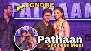 Shahrukh Khan - Deepika Padukone - John Abraham | #pathaan Success Meet After Crossing 500+ CR