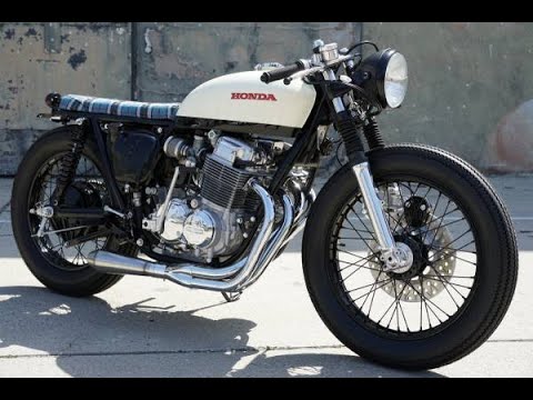 1973 Honda Cb750 Cafe Racer 'Vanilla Sundae' by Medina Design Moto