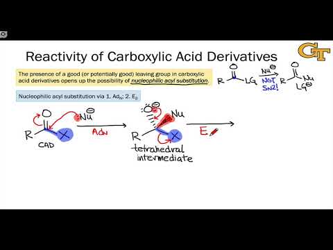 06.06 Nucleophilic Acyl Substitution