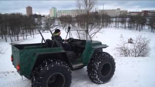 Самодельный Лёгкий Болотоход