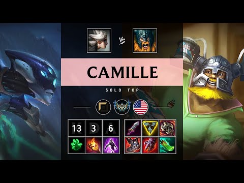 Camille Top vs Olaf - NA Challenger Patch 25.17