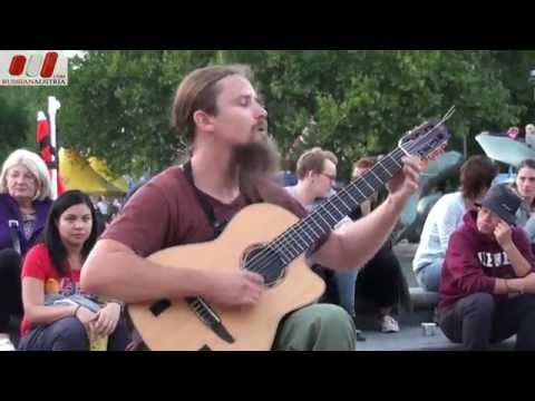 ★ Mariusz Goli Live Jaw-dropping! Busking Vienna Austria «Road Into The Unknown»  by RussianAustria