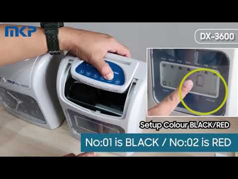 MKP Time Recorder AX3600 / DX3600 Demostration