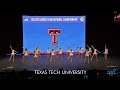 Texas Tech University Dance Team 2024 Jazz Finals UDA College Dance Team Nationals