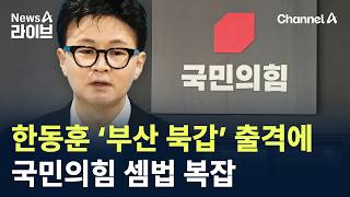 한동훈 ‘부산 북갑’ 출격에…국민의힘 셈법 복잡 / 채널A / 뉴스A 라이브