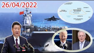 XOV XWM 26/04/2022 _ Suav Liab Thuam Meskas &amp; Austraylia... Txog Teeb Meem Hiav Txwv